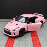 Nissan 2009 GT-R R35 핑크 1:36 – 다이캐스트 디스플레이 모델 다이캐스트
