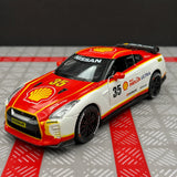 Nissan 2009 GT-R R35 셸 도색 #35 1:36 다이캐스트 디스플레이 모델 - 뷰 3