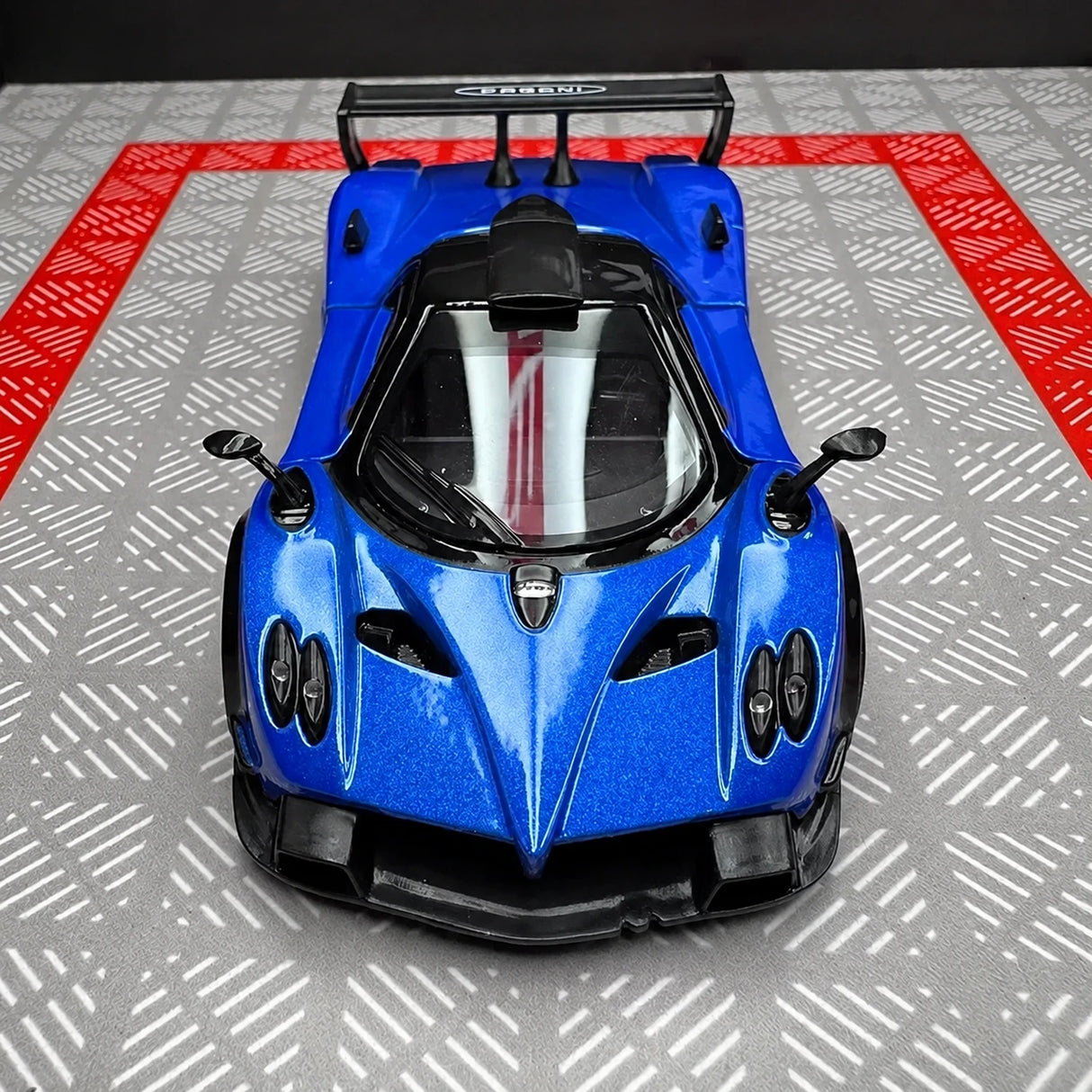 [TOY] 1:36 Pagani 2009 Zonda R Blue Model Car Die-Cast
