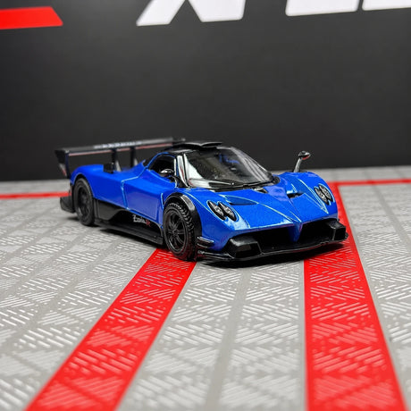 [TOY] 1:36 Pagani 2009 Zonda R Blue Model Car Die-Cast