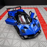 [TOY] 1:36 Pagani 2009 Zonda R Blue Model Car Die-Cast