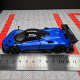 [TOY] 1:36 Pagani 2009 Zonda R Blue Model Car Die-Cast