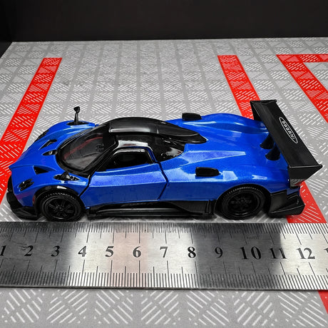 [TOY] 1:36 Pagani 2009 Zonda R Blue Model Car Die-Cast