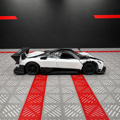 [TOY] 1:36 Pagani 2009 Zonda R White Model Car Die-Cast