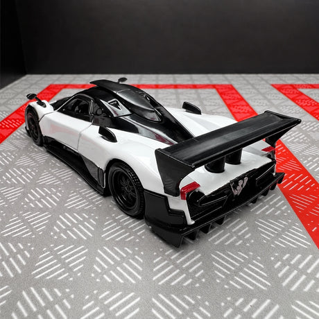 [TOY] 1:36 Pagani 2009 Zonda R White Model Car Die-Cast