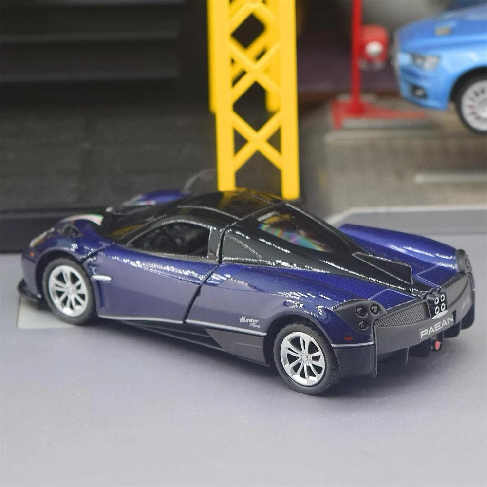 [TOY] 1:36 Pagani 2012 Huayra Blue Model Car Die-Cast