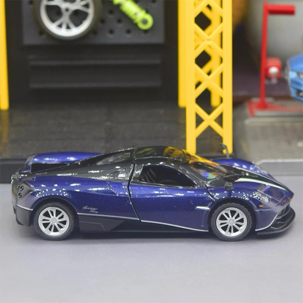 [TOY] 1:36 Pagani 2012 Huayra Blue Model Car Die-Cast
