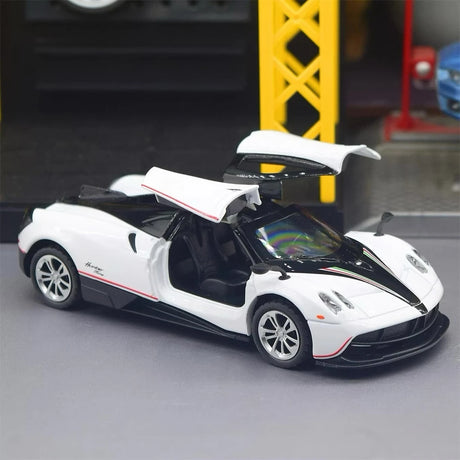 [TOY] 1:36 Pagani 2012 Huayra White Model Car Die-Cast