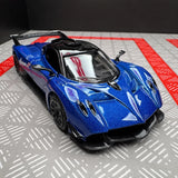 [TOY] 1:36 Pagani 2021 Huayra R Blue Model Car Die-Cast