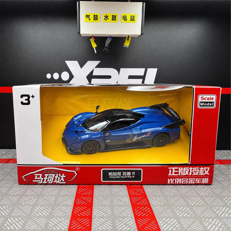 [TOY] 1:36 Pagani 2021 Huayra R Blue Model Car Die-Cast