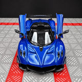 [TOY] 1:36 Pagani 2021 Huayra R Blue Model Car Die-Cast