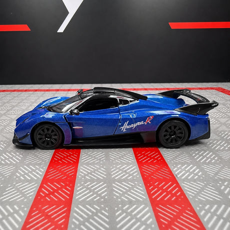 [TOY] 1:36 Pagani 2021 Huayra R Blue Model Car Die-Cast