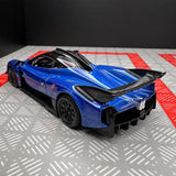 [TOY] 1:36 Pagani 2021 Huayra R Blue Model Car Die-Cast