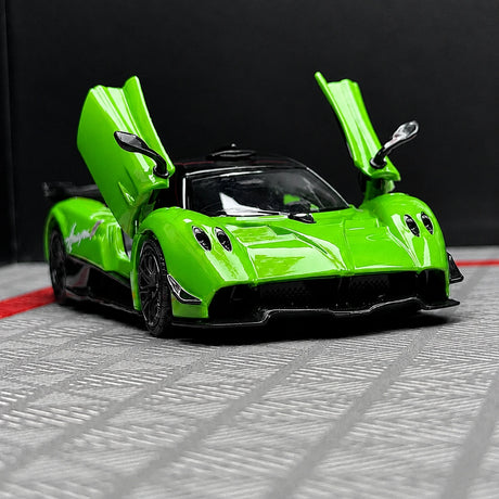 [TOY] 1:36 Pagani 2021 Huayra R Green Model Car Die-Cast