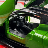 Pagani 2021 Huayra R Green 1:36 – Model wyświetlacza odlewany z metalu