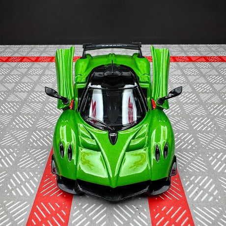 [TOY] 1:36 Pagani 2021 Huayra R Green Model Car Die-Cast
