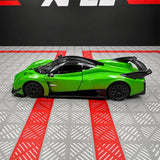 Pagani 2021 Huayra R Green 1:36 – Model wyświetlacza odlewany z metalu