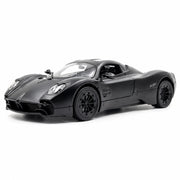 Pagani 2023 Utopia الأسود 1:36 – مجسم سيارة معدني للعرض