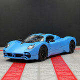 Pagani 2023 يوتوبيا بلو 1:36 – نموذج عرض معدني مصبوب، مصبوب.