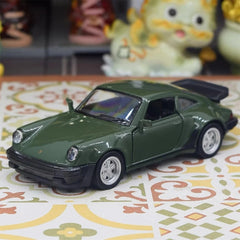 [TOY] 1:36 Porsche 1978 911 Turbo Green Model Car Die-Cast