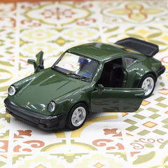 [TOY] 1:36 Porsche 1978 911 Turbo Green Model Car Die-Cast
