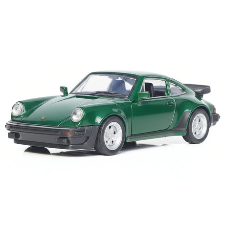 Porsche 1978 911 Turbo verde 1:36 – modelo de exposição em metal fundido