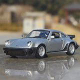 [TOY] 1:36 Porsche 1978 911 Turbo Silver Model Car Die-Cast