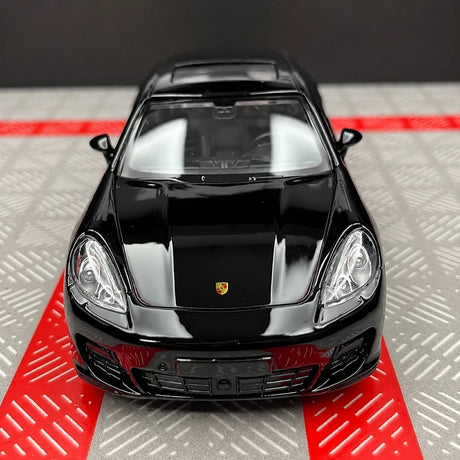 [TOY] 1:36 Porsche 2010 Panamera Black Model Car Die-Cast