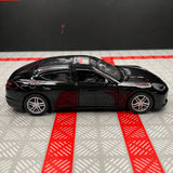 [TOY] 1:36 Porsche 2010 Panamera svart modellbil Die-Cast