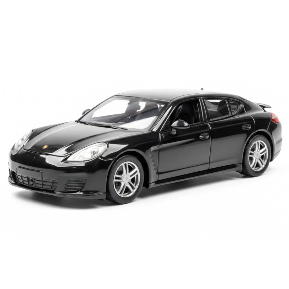 [TOY] 1:36 Porsche 2010 Panamera Black Model Car Die-Cast