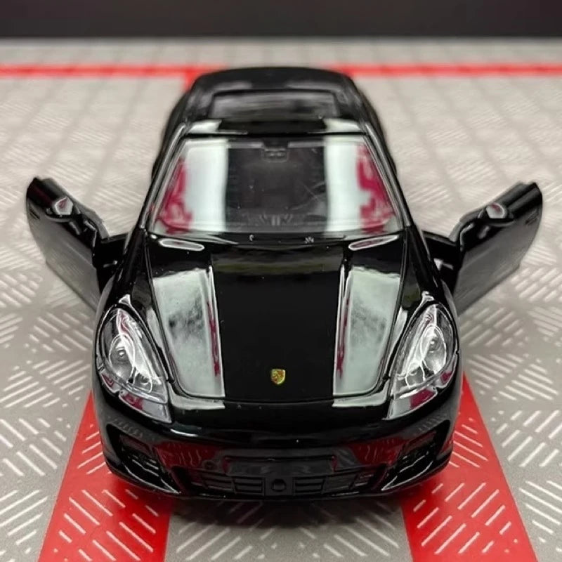 [TOY] 1:36 Porsche 2010 Panamera Black Model Car Die-Cast