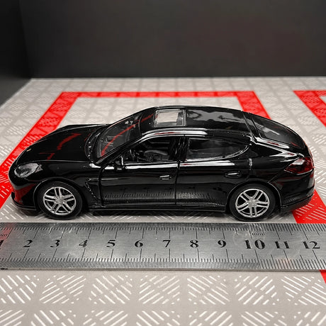[TOY] 1:36 Porsche 2010 Panamera Black Model Car Die-Cast