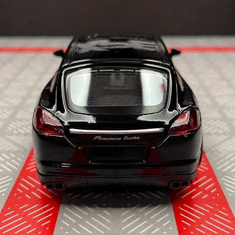 [TOY] 1:36 Porsche 2010 Panamera Black Model Car Die-Cast