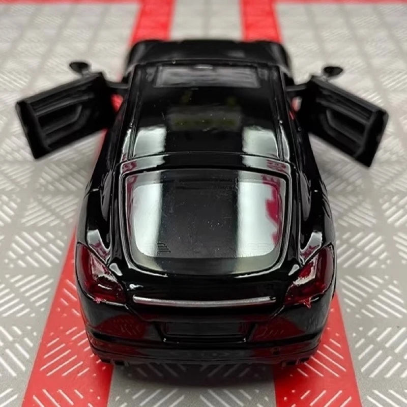 [TOY] 1:36 Porsche 2010 Panamera Black Model Car Die-Cast