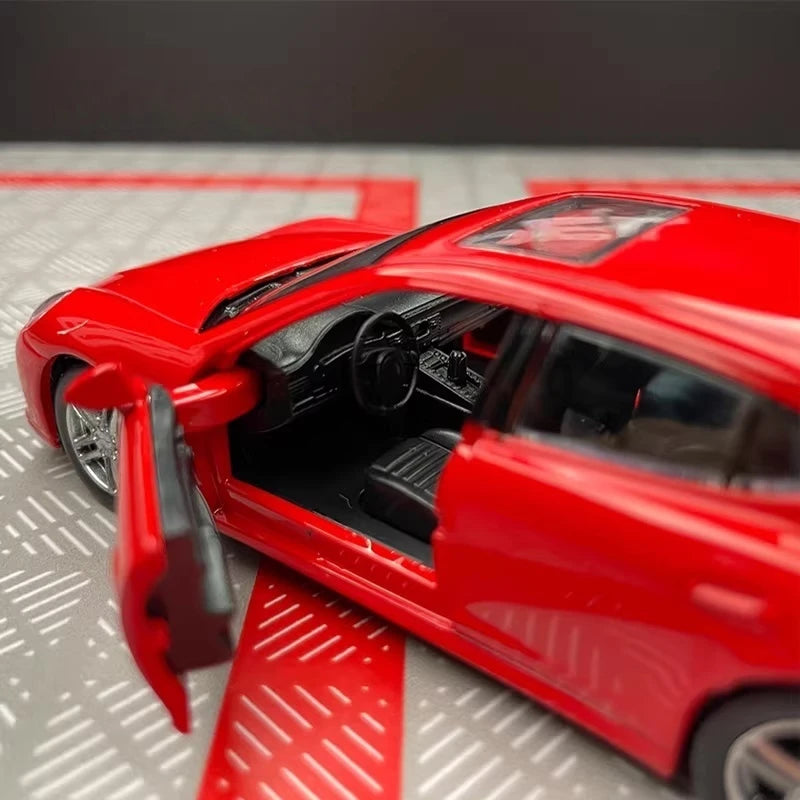 [TOY] 1:36 Porsche 2010 Panamera Red Model Car Die-Cast