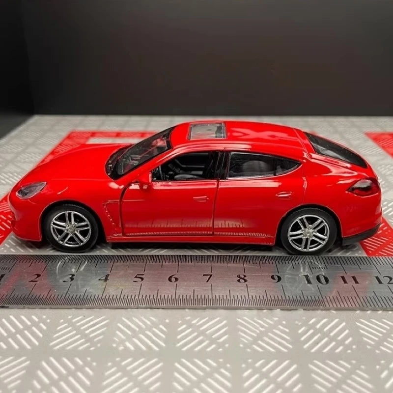 [TOY] 1:36 Porsche 2010 Panamera Red Model Car Die-Cast