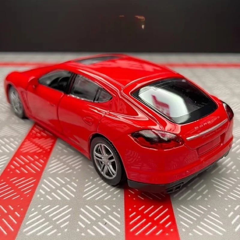 [TOY] 1:36 Porsche 2010 Panamera Red Model Car Die-Cast