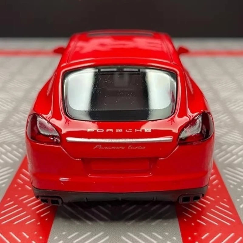 [TOY] 1:36 Porsche 2010 Panamera Red Model Car Die-Cast