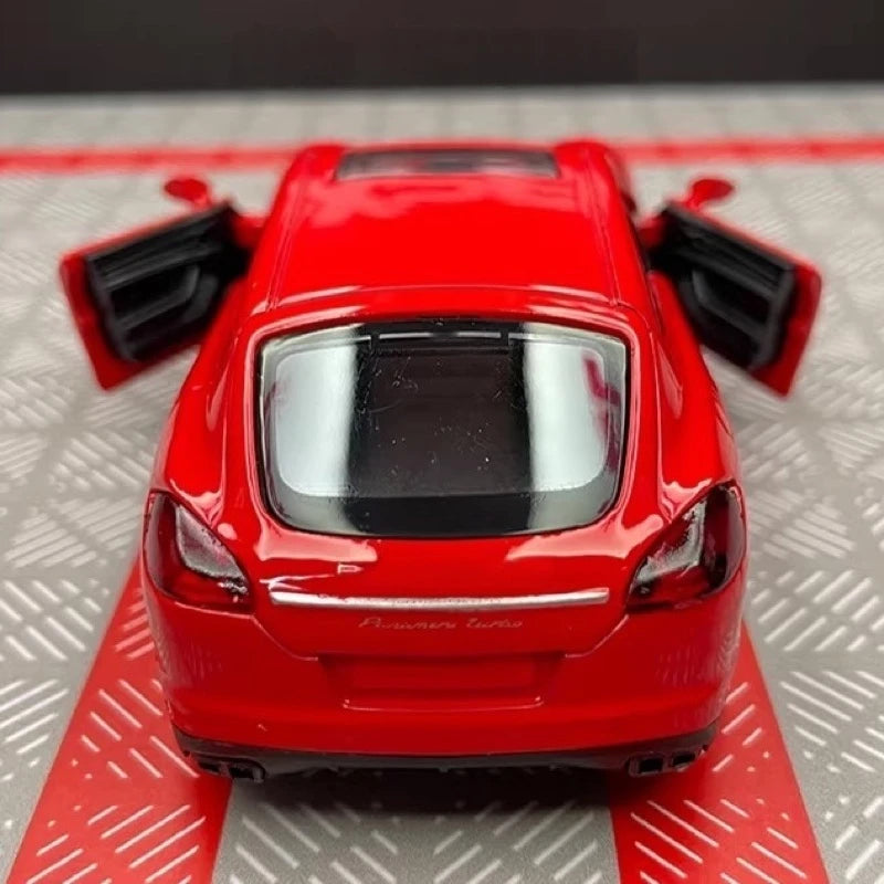 [TOY] 1:36 Porsche 2010 Panamera Red Model Car Die-Cast