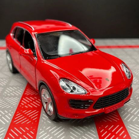 [TOY] 1:36 Porsche 2014 Cayenne Red Model Car Die-Cast