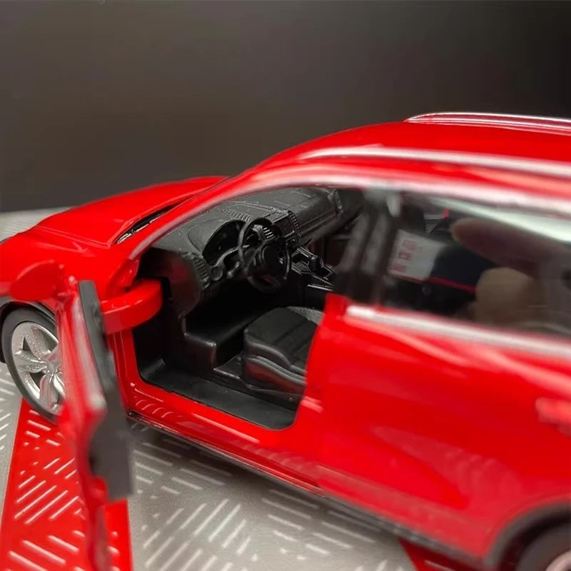 [TOY] 1:36 Porsche 2014 Cayenne Red Model Car Die-Cast