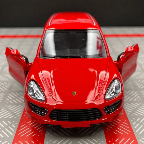 [TOY] 1:36 Porsche 2014 Cayenne Red Model Car Die-Cast