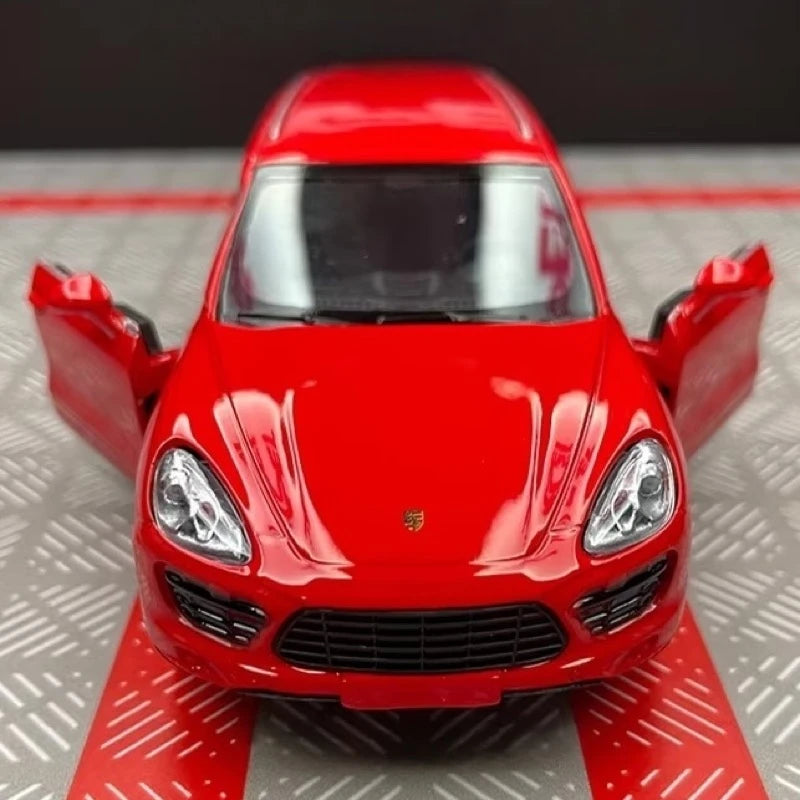 [TOY] 1:36 Porsche 2014 Cayenne Red Model Car Die-Cast