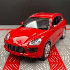 [TOY] 1:36 Porsche 2014 Cayenne Red Model Car Die-Cast