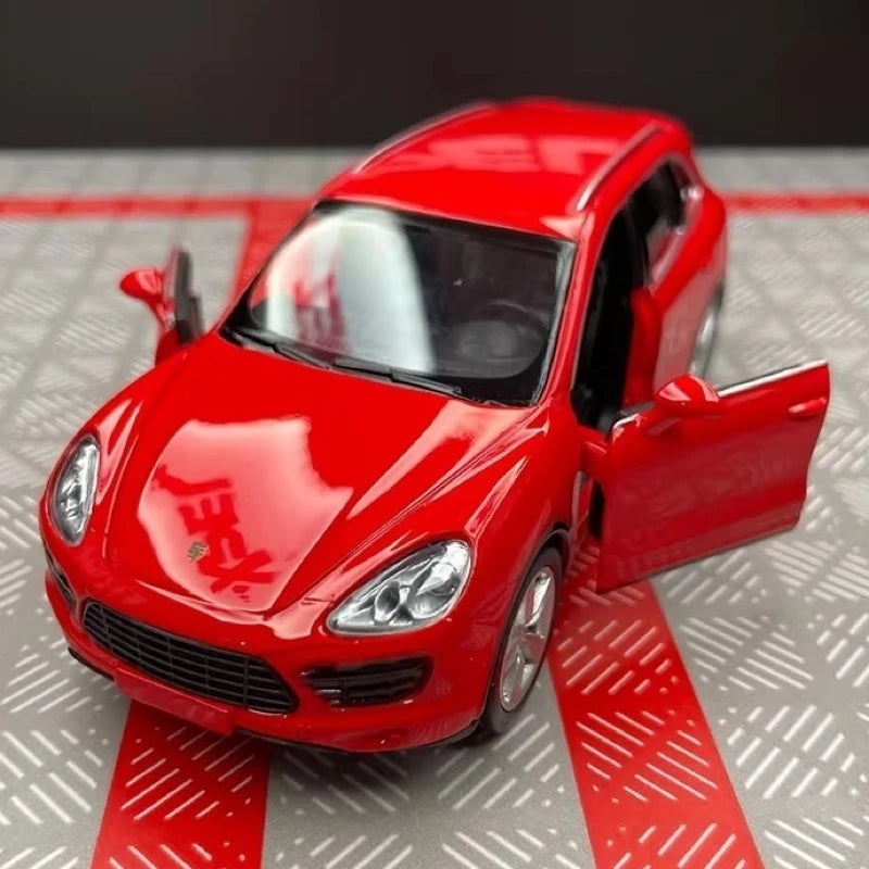 [TOY] 1:36 Porsche 2014 Cayenne Red Model Car Die-Cast