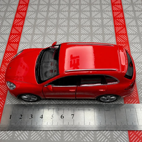 [TOY] 1:36 Porsche 2014 Cayenne Red Model Car Die-Cast