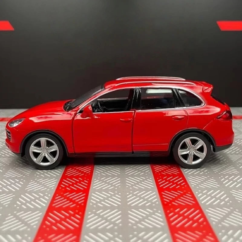 [TOY] 1:36 Porsche 2014 Cayenne Red Model Car Die-Cast