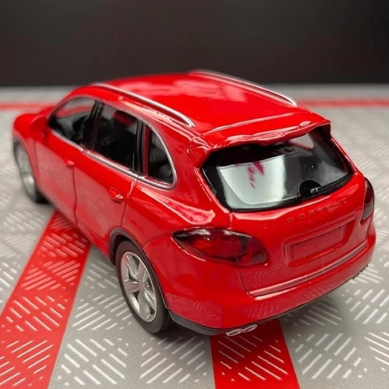 [TOY] 1:36 Porsche 2014 Cayenne Red Model Car Die-Cast