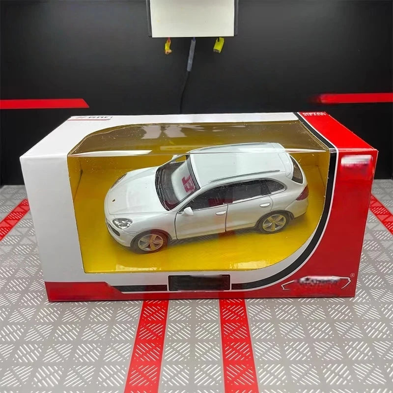 [TOY] 1:36 Porsche 2014 Cayenne White Model Car Die-Cast