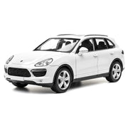 Porsche 2014 Cayenne biały 1:36 – model samochodu z metalu odlewanego do ekspozycji